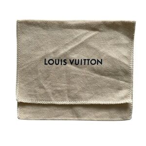 Louis Vuitton Tan Small Canvas Dustbag